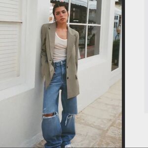 NWOT - Forever 21 High Rise Wide Leg Jeans